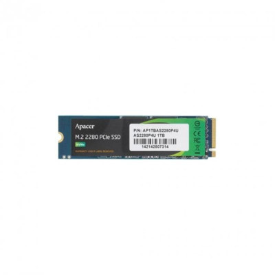 Накопичувач SSD 1TB Apacer AS2280P4U M.2 2280 PCIe 3.0 x4 3D TLC (AP1TBAS2280P4U-1)