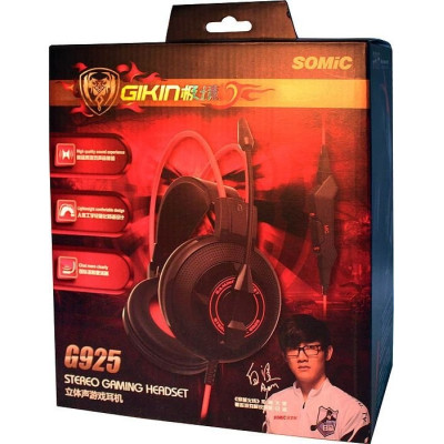 Гарнітура Somic G925 Black/Orange (9590009919) Гарнітура Somic G925 Black/Orange (9590009919)