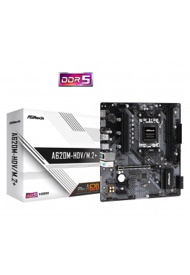 Материнська плата ASRock A620M-HDV/M.2+ Socket AM5