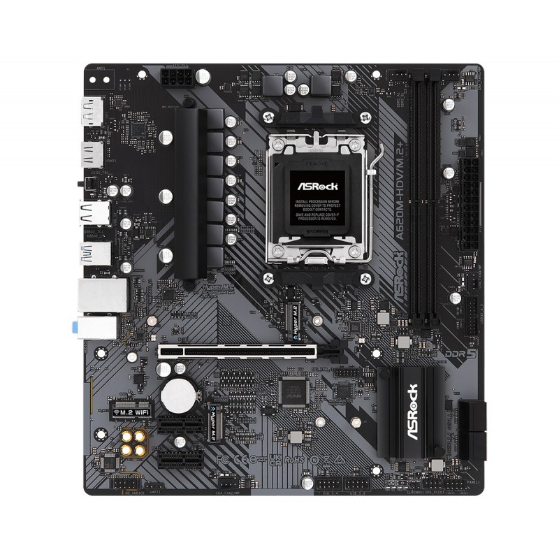 Материнська плата ASRock A620M-HDV/M.2+ Socket AM5