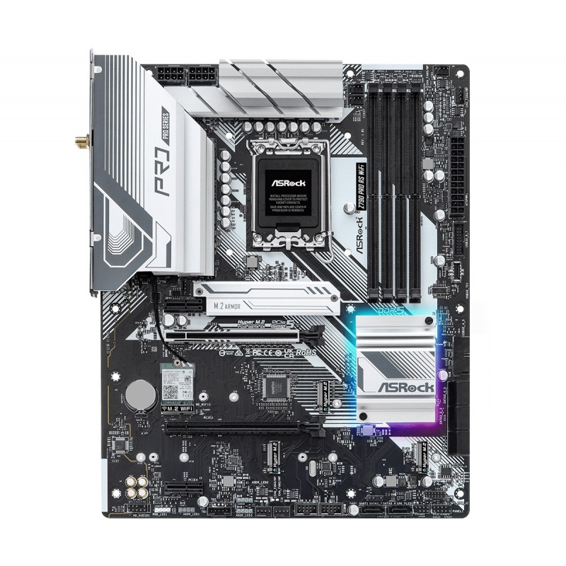 Материнська плата ASRock Z790 Pro RS WiFi Socket 1700