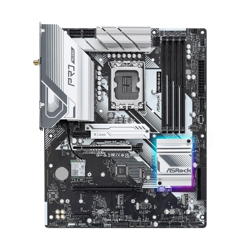 Материнська плата ASRock Z790 Pro RS WiFi Socket 1700