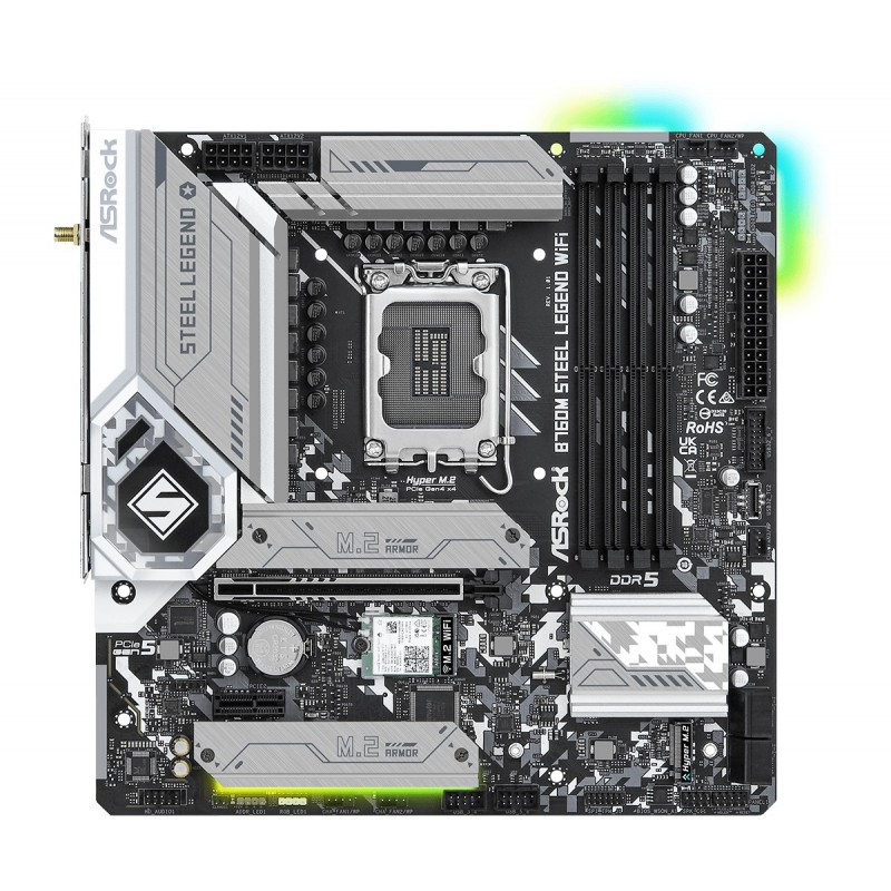 Материнська плата ASRock B760M Steel Legend WiFi Socket 1700