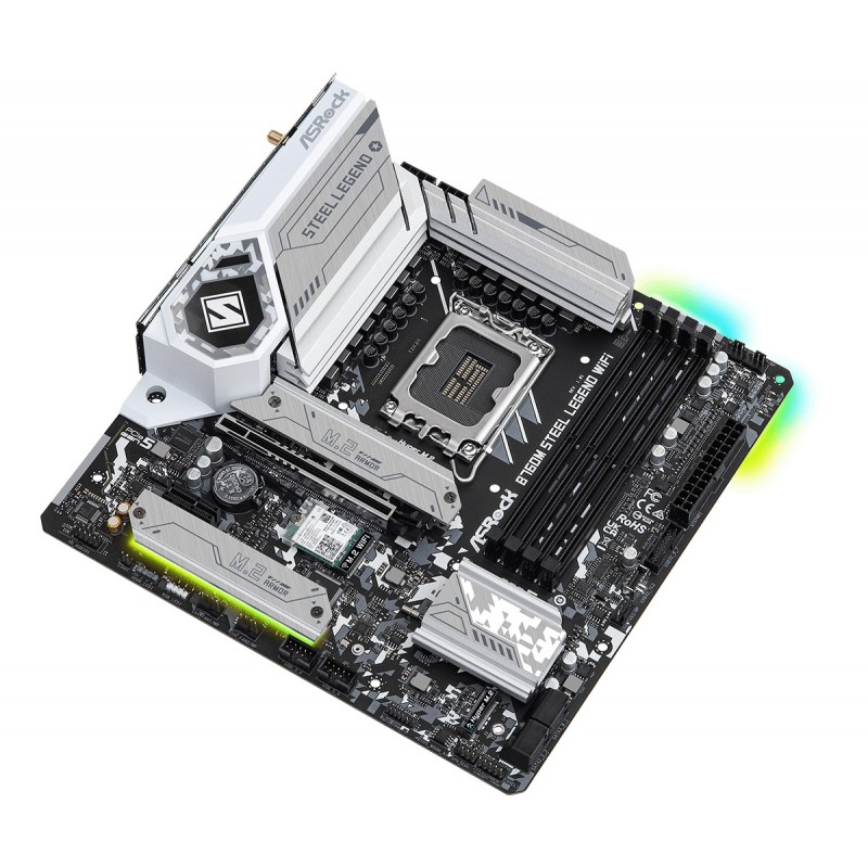 Материнська плата ASRock B760M Steel Legend WiFi Socket 1700