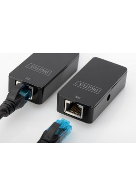 Подовжувач Digitus USB 2.0-UTP Cat5/5e/6, 50m (DA-70141)