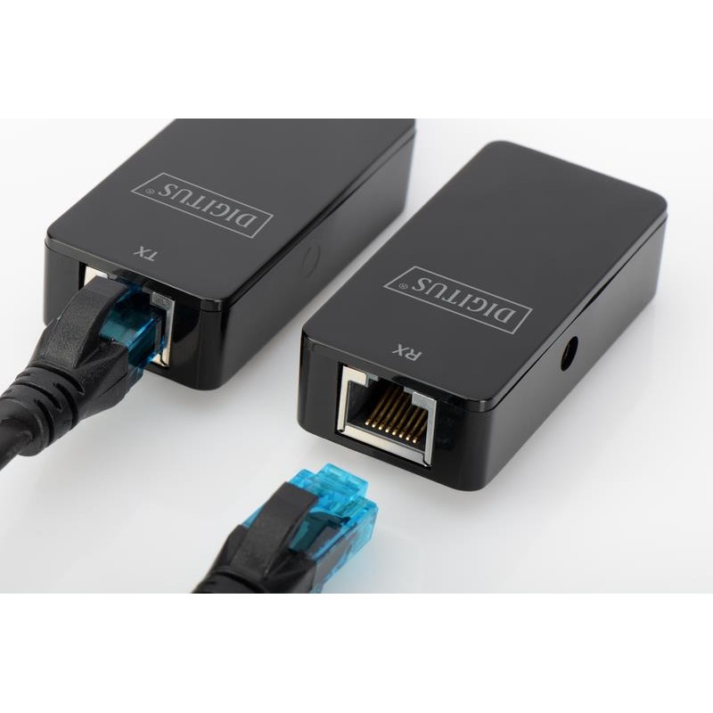 Подовжувач Digitus USB 2.0 - UTP Cat5/5e/6, 50m (DA-70141)