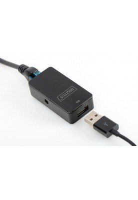 Подовжувач Digitus USB 2.0-UTP Cat5/5e/6, 50m (DA-70141)