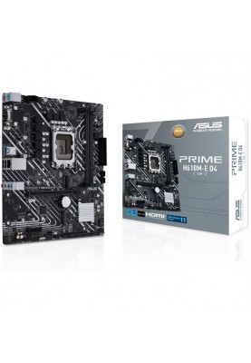 Материнська плата Asus Prime H610M-E D4-CSM Socket 1700