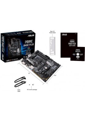 Материнська плата Asus Prime B450-Plus Socket AM4