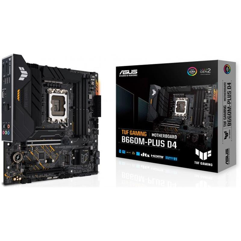 Материнська плата Asus TUF Gaming B660M-Plus D4 Socket 1700