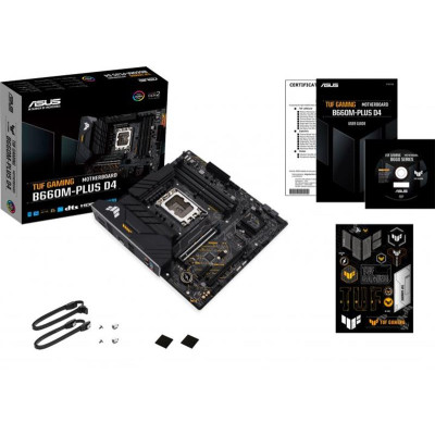 Материнська плата Asus TUF Gaming B660M-Plus D4 Socket 1700