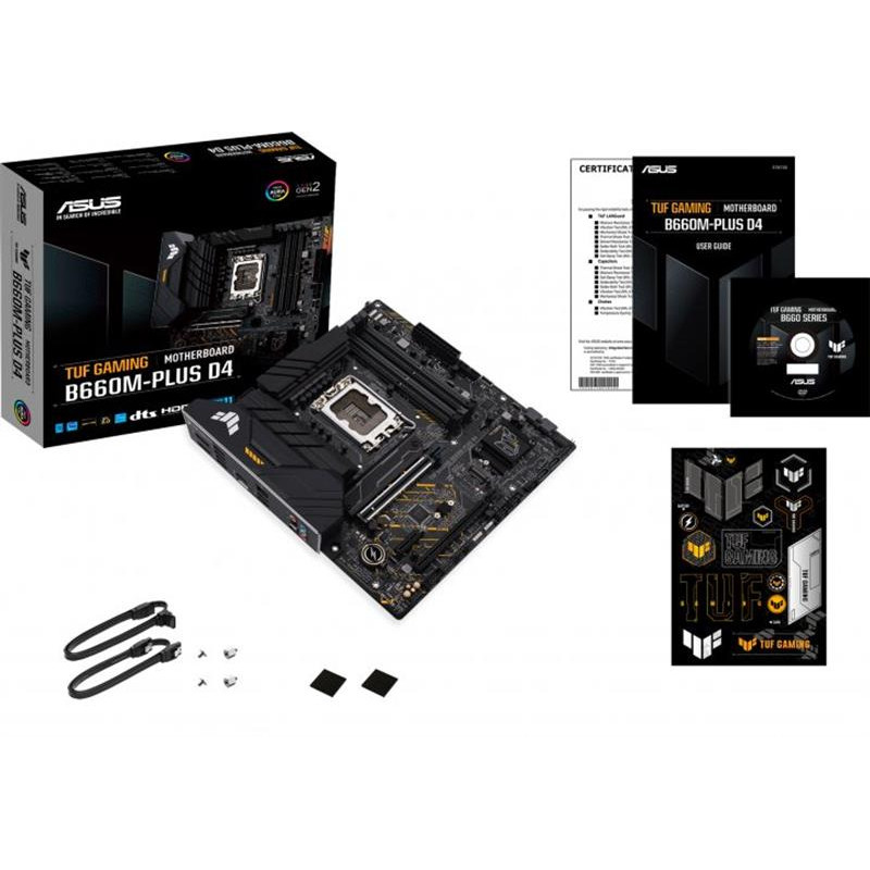 Материнська плата Asus TUF Gaming B660M-Plus D4 Socket 1700