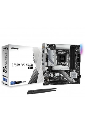 Материнська плата ASRock B760M Pro RS/D4 WiFi Socket 1700