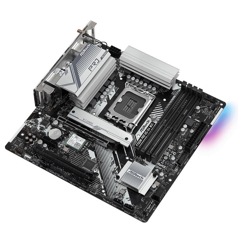 Материнська плата ASRock B760M Pro RS/D4 WiFi Socket 1700