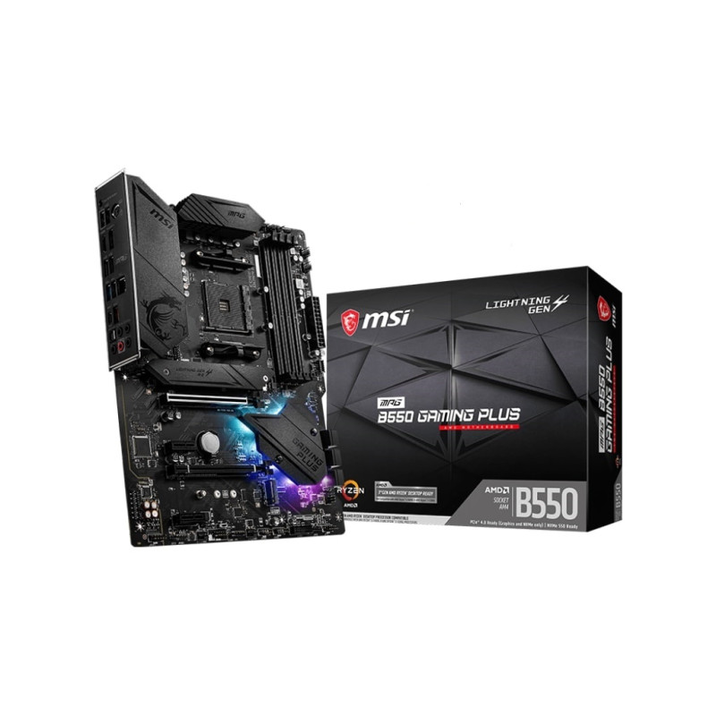 Материнська плата MSI MPG B550 Gaming Plus Socket AM4