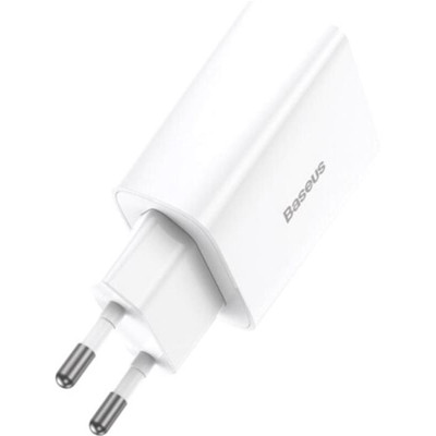 Мережевий зарядний пристрій Baseus (1USB-C 3A) 20W White (CCFS-SN02)