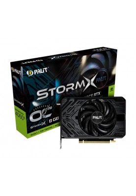 Відеокарта GF RTX 4060 Ti  8GB GDDR6 StormX OC Palit (NE6406TS19P1-1060F)