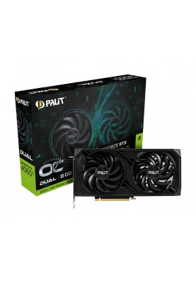 Відеокарта GF RTX 4060 Ti  8GB GDDR6 Dual OC Palit (NE6406TT19P1-1060D)