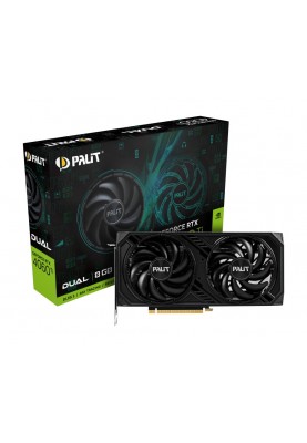 Відеокарта GF RTX 4060 Ti  8GB GDDR6 Dual Palit (NE6406T019P1-1060D)