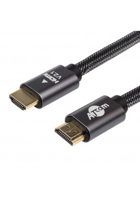 Кабель Atcom Premium HDMI - HDMI V 2.1, (M/M), 10 м, Black (23710) пакет