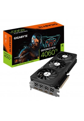 Відеокарта GF RTX 4060 Ti  8GB GDDR6 Gaming OC Gigabyte (GV-N406TGAMING OC-8GD)