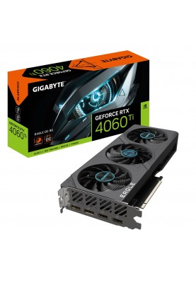 Відеокарта GF RTX 4060 Ti  8GB GDDR6 Eagle OC Gigabyte (GV-N406TEAGLE OC-8GD)