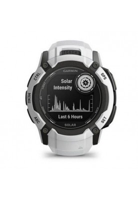 Смарт-годинник Garmin Instinct 2X Solar Whitestone (010-02805-44)