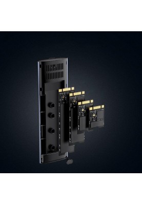 Зовнішня кишеня Ugreen для SSD M.2 (NVMe) M-Key 3.1 Gen2 CM400 Gray (10902)