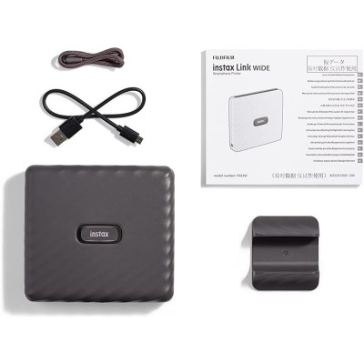 Принтер миттєвого друку Fujifilm Instax Link Wide Mocha Gray EX D (16719586)