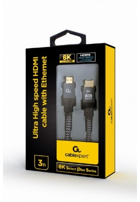 Кабель Cablexpert HDMI - HDMI V 2.1 (M/M), 3 м, Black (CCB-HDMI8K-3M)