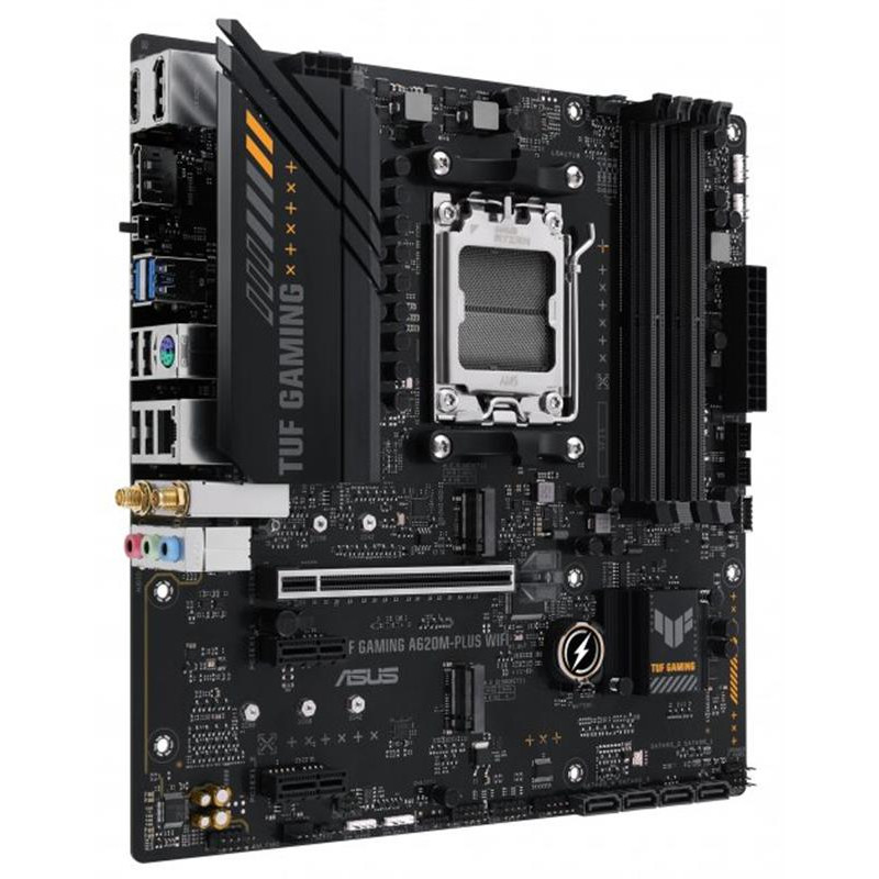 Материнська плата Asus TUF Gaming A620M-Plus WiFi Socket AM5