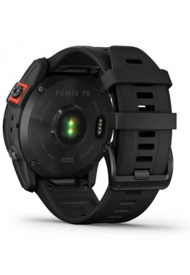 Смарт-годинник Garmin Fenix 7X Solar Slate Gray with Black Band (010-02541-0A)