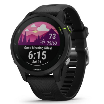 Смарт-годинник Garmin Forerunner 255 Music Black (010-02641-48)