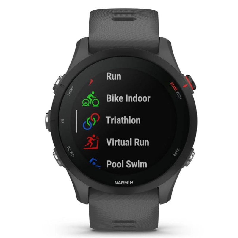 Смарт-годинник Garmin Forerunner 255 Slate (010-02641-43)