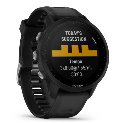 Смарт-годинник Garmin Forerunner 955 Solar Black (010-02638-00)