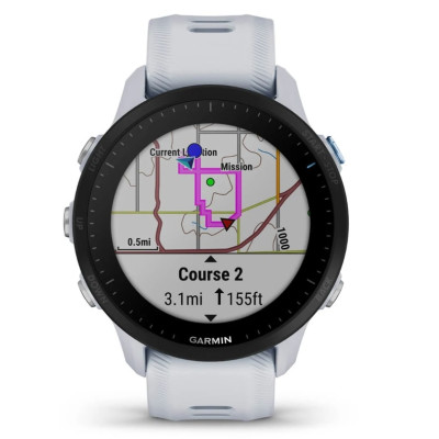 Смарт-годинник Garmin Forerunner 955 White (010-02638-J1)