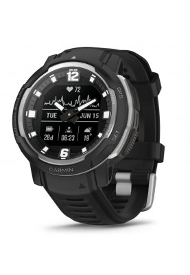 Смарт-годинник Garmin Instinct Crossover Black (010-02730-03)