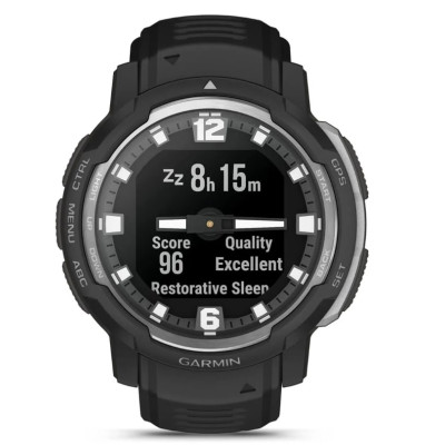 Смарт-годинник Garmin Instinct Crossover Black (010-02730-03)