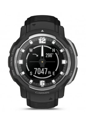 Смарт-годинник Garmin Instinct Crossover Black (010-02730-03)