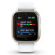 Смарт-годинник Garmin Venu Sq 2 White/Cream Gold (010-02701-81)