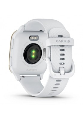 Смарт-годинник Garmin Venu Sq 2 White/Cream Gold (010-02701-01)