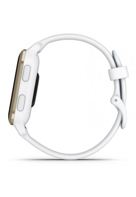 Смарт-годинник Garmin Venu Sq 2 White/Cream Gold (010-02701-01)