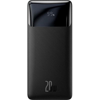 Універсальна мобільна батарея Baseus Bipow Digital Display 20W 30000mAh Black (PPDML-N01)
