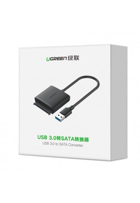 Адаптер Ugreen CM257 USB-С-1xSATA Black (60561)