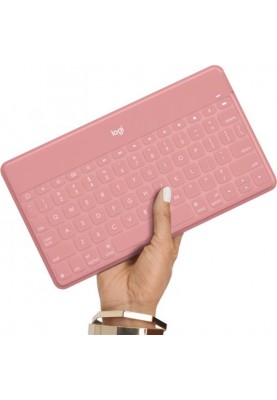 Клавiатура Logitech Keys-To-Go Blush Pink (920-010059)