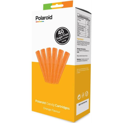 Набір картриджів для 3D-ручки Polaroid Candy Pen, Orange, 40 штук (PL-2506-00)