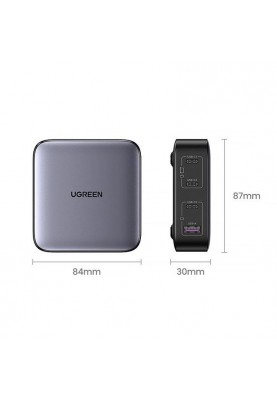 Зарядний пристрій Ugreen CD328 Black (90928)