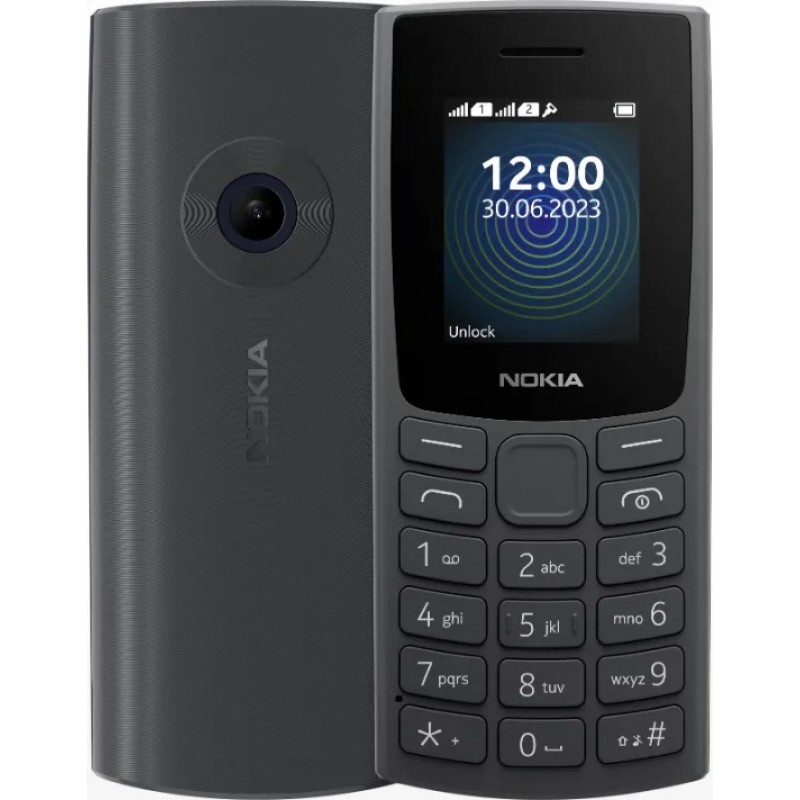 Мобільний телефон Nokia 110 2023 Dual Sim Charcoal