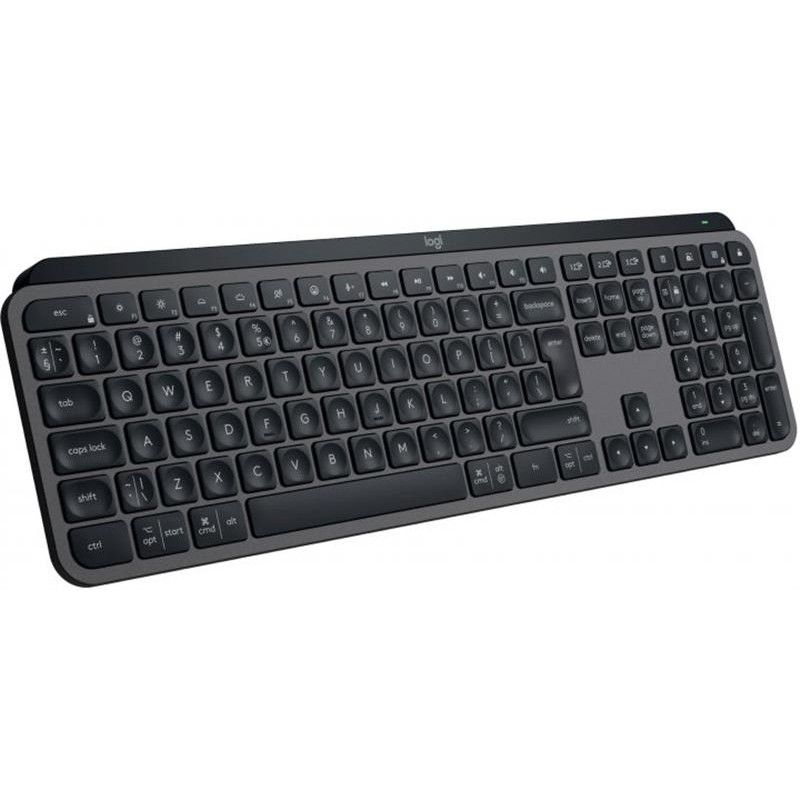 Клавiатура бездротова Logitech MX Keys S Graphite (920-011593)