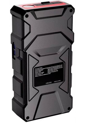 Пусковий пристрій для автомобілів ХоКо FNNEMGE series FG601 24000mAh Car Jump Starter Black (XK-FG601)